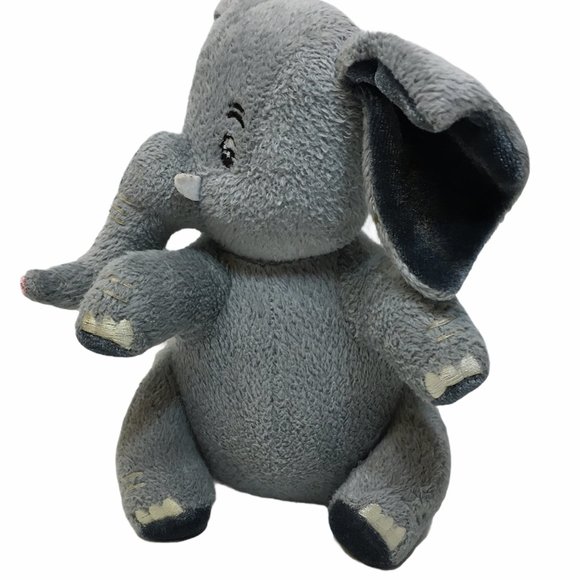 Yottoy Saggy Baggy Elephant Gray Plush 7inch - Picture 4 of 9